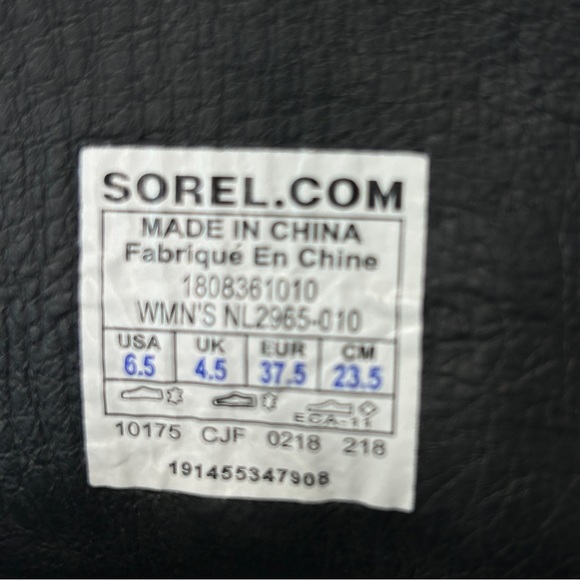 SOREL After Hours Lace-Up Wedge Boots Sz 6.5 - Picture 12 of 12